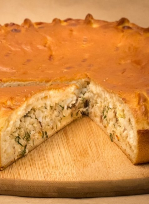 Пирог со скумбрией – 2 обалденных рецепта - «Рецепты»