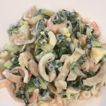 Нежный салат с кальмарами – 2 рецепта приготовления - «Рецепты»