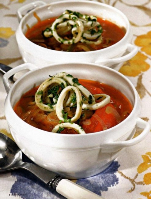 Суп из кальмаров – 3 рецепта первого блюда - «Рецепты»