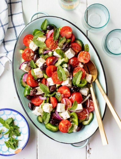 Классический греческий салат – 3 пошаговых рецепта - «Рецепты»
