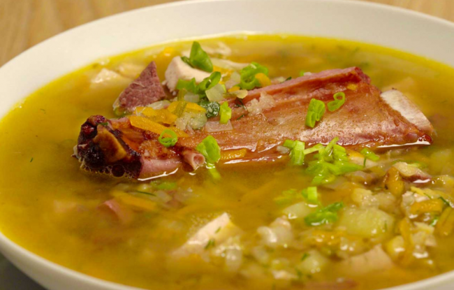 Гороховый суп с копченостями – 6 рецептов, как приготовить вкусное блюдо - «Рецепты»