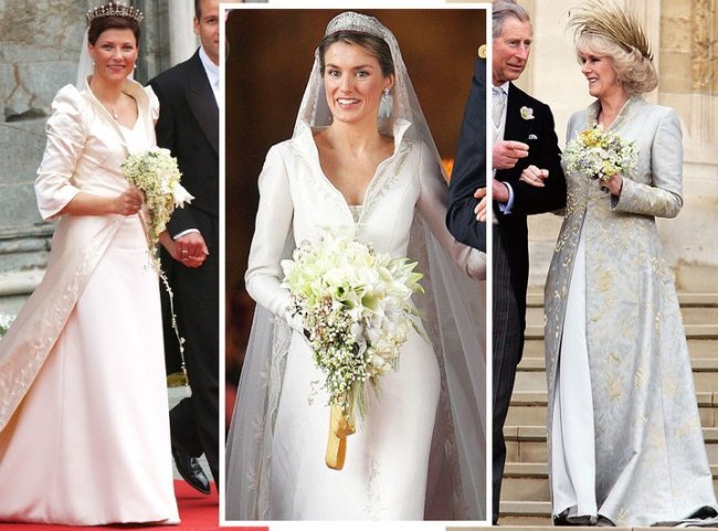 Платья-близнецы: 15 слишком похожих свадебных нарядов королевских особ - «Мода»