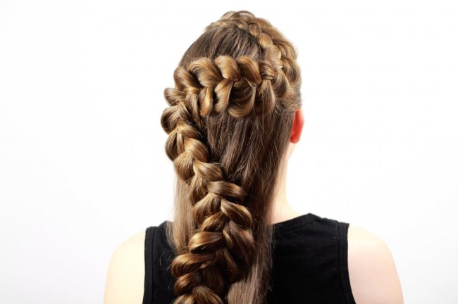 Французские косички – 15 вариантов, как заплести длинные и средние волосы, фото - «Мода и красота»