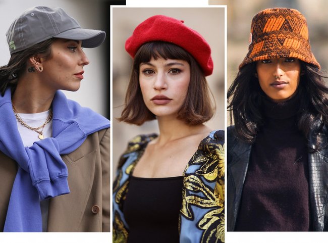 Шапки, береты и кепки: самые модные головные уборы осени и зимы 2022/23 - «Мода»