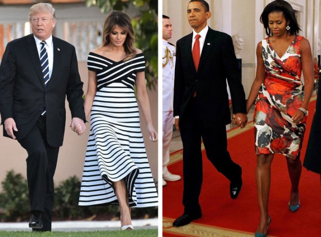 Идеальное сочетание: 17 лучших парных выходов президентов и Первых леди - «Мода»