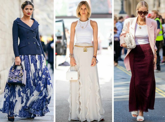 С чем носить юбки макси, чтобы не выглядеть нелепо: 7 универсальных сочетаний на любой случай - «Мода»