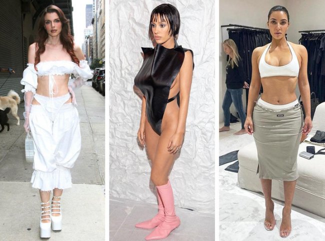 Не только сестры Дженнер: 5 звезд, которые вдохновляются голыми нарядами Бьянки Цензори - «Мода»